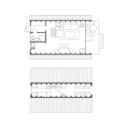 Ferienwohnpark Nurdachhaus Typ 7 Nd 66 Vakantiehuis Immenstaad am Bodensee