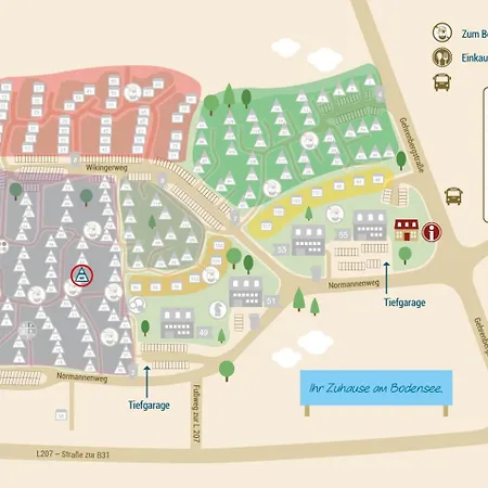 Ferienwohnpark Nurdachhaus Typ 7 Nd 66 Vakantiehuis Immenstaad am Bodensee
